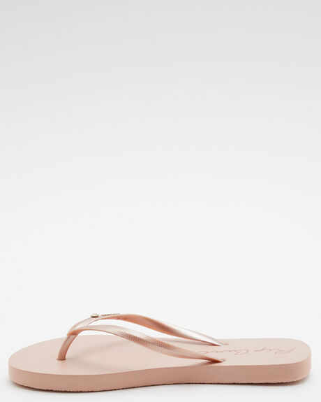 ROSE GOLD WOMENS FOOTWEAR RIP CURL SLIDES + THONGS - 16GWOT4093