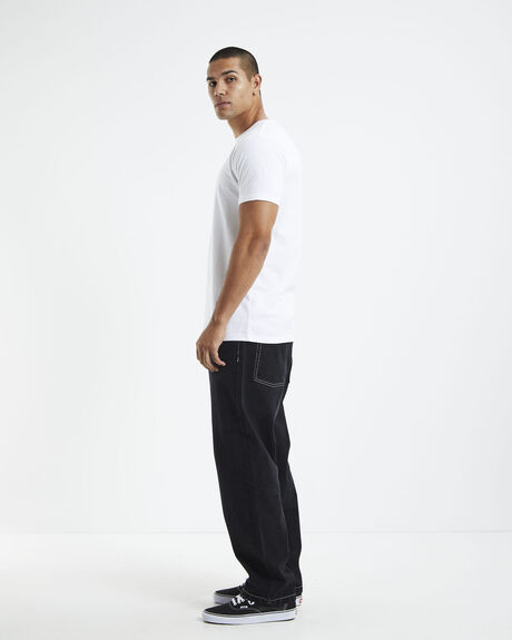 WHITE MENS CLOTHING GENERAL PANTS CO. BASICS T-SHIRTS + SINGLETS - 10976300013