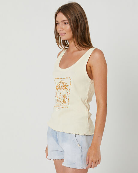 NUDE WOMENS CLOTHING RIP CURL SINGLETS - 027WTE4043