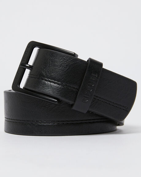 BLACK MENS ACCESSORIES RIP CURL BELTS - CBECH10090