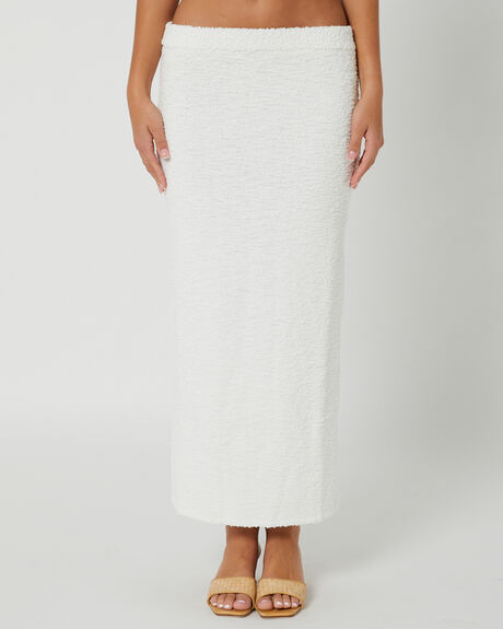 OFF WHITE WOMENS CLOTHING THE HIDDEN WAY SKIRTS - HWWW23432WHT