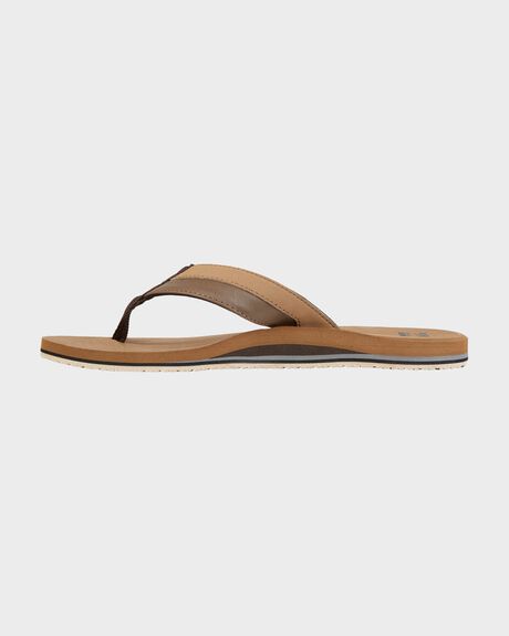 CAMEL MENS FOOTWEAR BILLABONG SLIDES + THONGS - UBYL100037-CAM