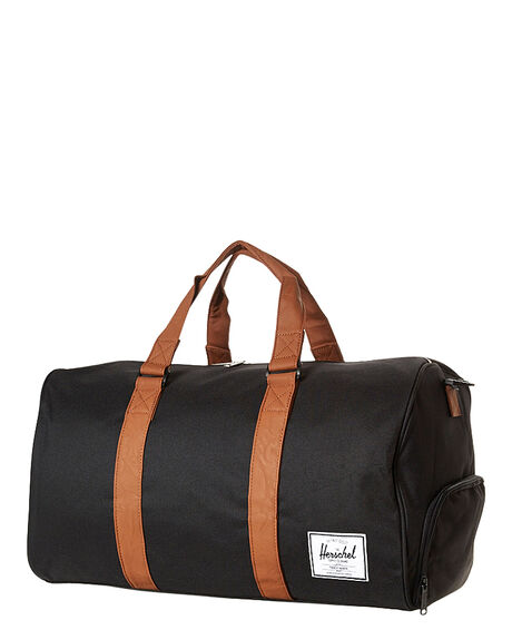 BLACK TAN MENS ACCESSORIES HERSCHEL SUPPLY CO BAGS + BACKPACKS - H-123-28-01-OS 