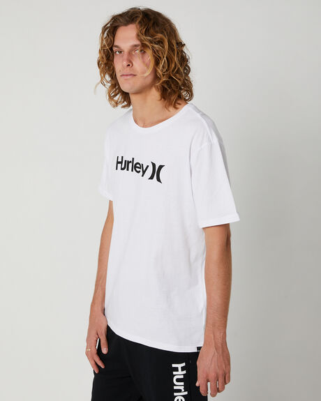 WHITE MENS CLOTHING HURLEY GRAPHIC TEES - HATS1020H100