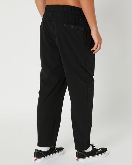 BLACK MENS CLOTHING RIVVIA PROJECTS PANTS - RPA-22403BLK