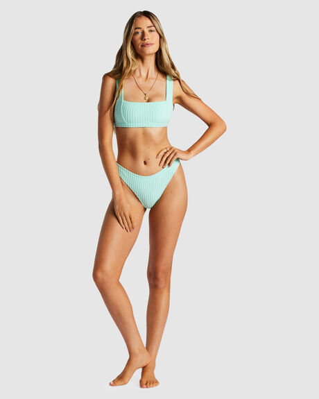 MINT KISS WOMENS SWIMWEAR BILLABONG BIKINI TOPS - ABJX300677-GDY0