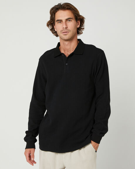 BLACK MENS CLOTHING NO NEWS SHIRTS - N5224443BLK