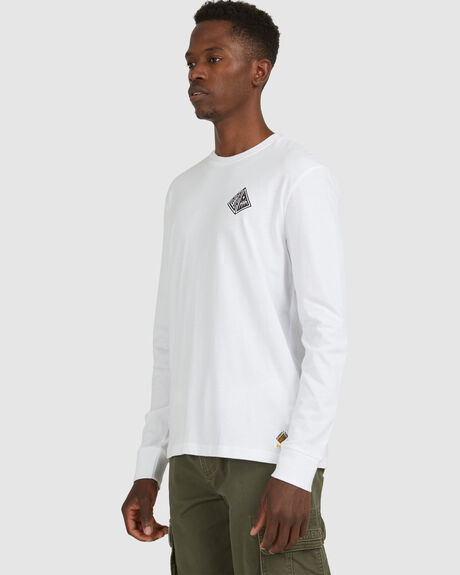 OPTIC WHITE MENS CLOTHING ELEMENT T-SHIRTS + SINGLETS - G512051-OTW