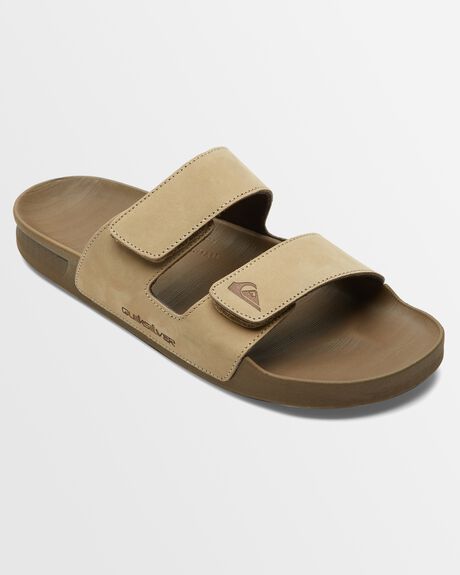 TAN MENS FOOTWEAR QUIKSILVER SANDALS - AQYL101256-CSJ1