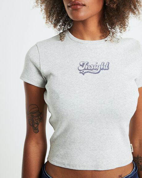 GREY MARLE WOMENS CLOTHING INSIGHT TEES - 52544700026