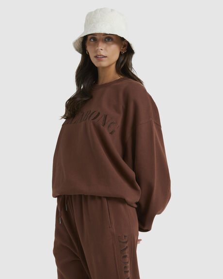 TOASTED COCONUT WOMENS CLOTHING BILLABONG JUMPERS - UBJFT00187-CRC0