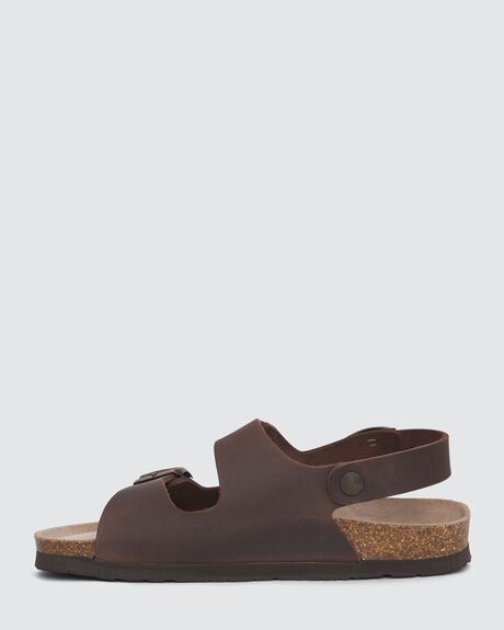 BROWN WOMENS FOOTWEAR GENUINS SANDALS - G100657-36