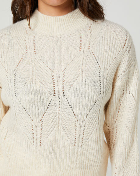 CREAM WOMENS CLOTHING TIGERLILY KNITS + CARDIGANS - T625135CRM