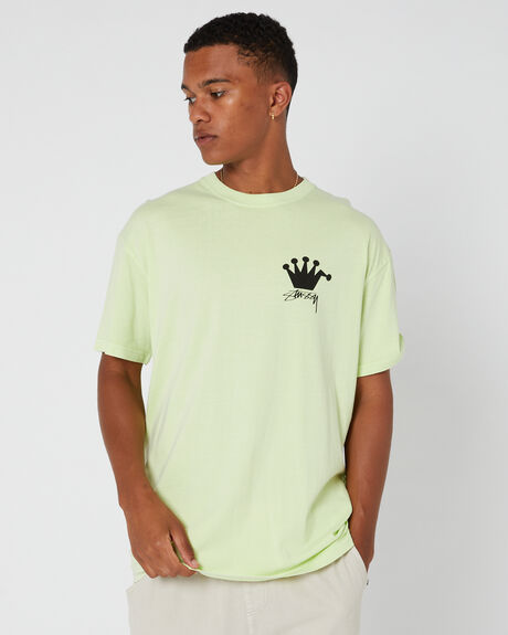 PIGMENT LIGHT GREEN MENS CLOTHING STUSSY GRAPHIC TEES - ST036006BGLGRN
