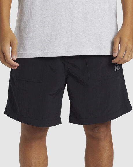 BLACK MENS CLOTHING QUIKSILVER SHORTS - EQYWS03860-KVJ0