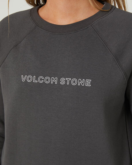 ASPHALT BLACK WOMENS CLOTHING VOLCOM JUMPERS - B4612075ASB