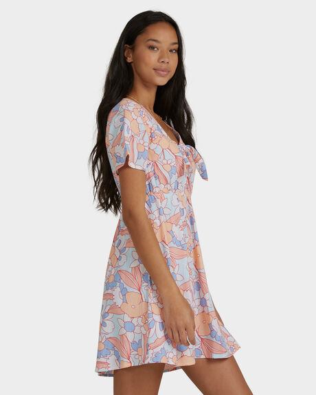 COASTLINE BOUQUET SP WOMENS CLOTHING ROXY DRESSES - URJWD03105-BEM8