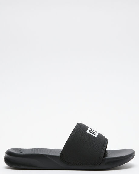 BLACK WHITE KIDS BOYS REEF FOOTWEAR - CJ2145BLW