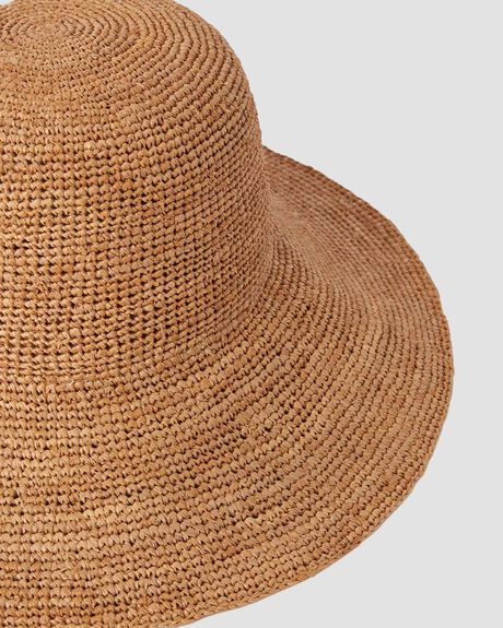 NATURAL WOMENS ACCESSORIES THE BEACH PEOPLE HEADWEAR - HT.W21.25.SM