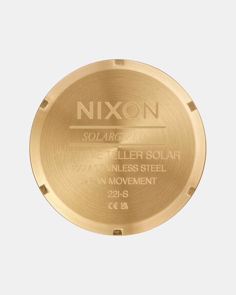 ALL GOLD / BLACK MENS ACCESSORIES NIXON WATCHES - A1369-510-00