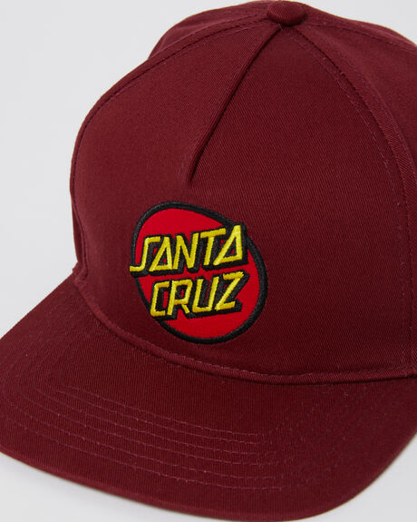 MAROON MENS ACCESSORIES SANTA CRUZ HEADWEAR - SM123-HW02MAROON
