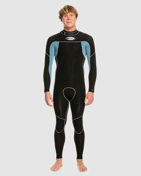 BLACK BLUE SURF MENS QUIKSILVER STEAMERS - EQYW103186-BLM0