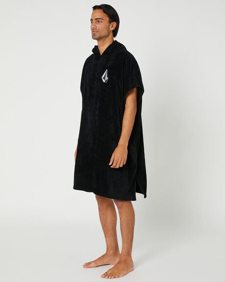 BLACK MENS ACCESSORIES VOLCOM TOWELS - D6722270BLK