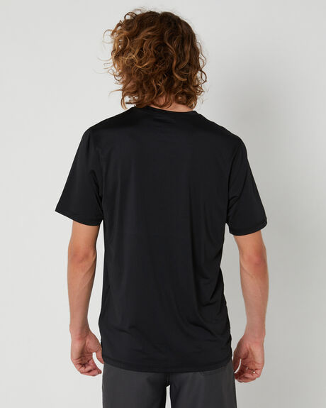 BLACK SURF MENS HURLEY RASHVESTS - HAML1010010