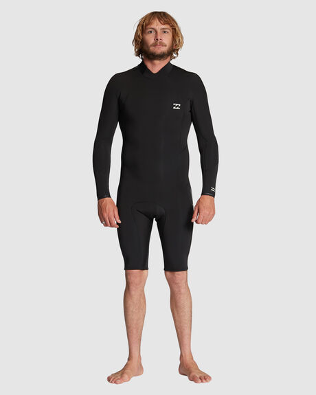 BLACK SURF MENS BILLABONG SPRINGSUITS - ABYW400121-BLK