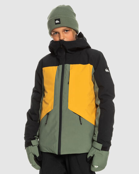 LAUREL WREATH SNOW KIDS QUIKSILVER SNOW JACKET - EQBTJ03176-GNB0