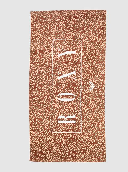 RUSTIC BROWN WOMENS ACCESSORIES ROXY TOWELS - URJAA03111-CPQ8