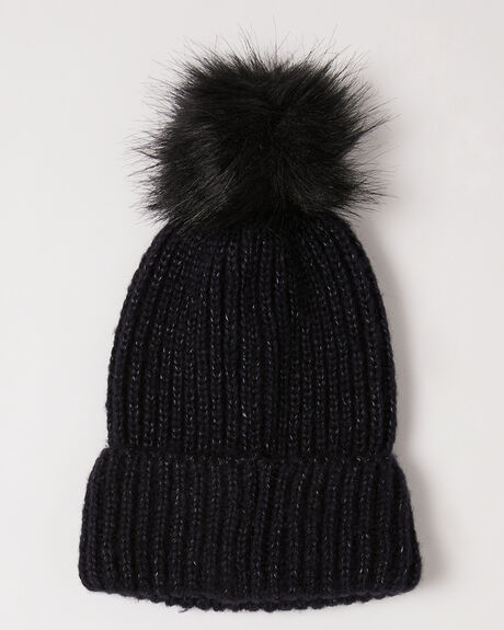 BLACK WOMENS ACCESSORIES VOLCOM HEADWEAR - K5852302BLK