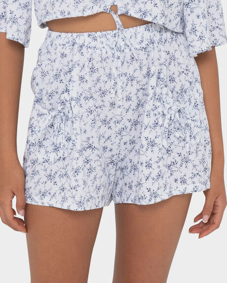 WHITE WOMENS CLOTHING RUSTY SHORTS - 221-WKL0747-WHT-10
