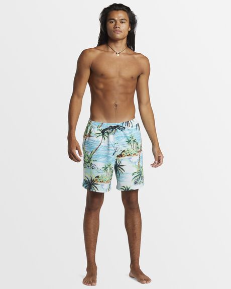URBAN CHIC MENS CLOTHING QUIKSILVER BOARDSHORTS - AQYJV03143-KRN8