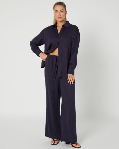 NAVY WOMENS CLOTHING SILENT THEORY FASHION TOPS - 60X5120NVY