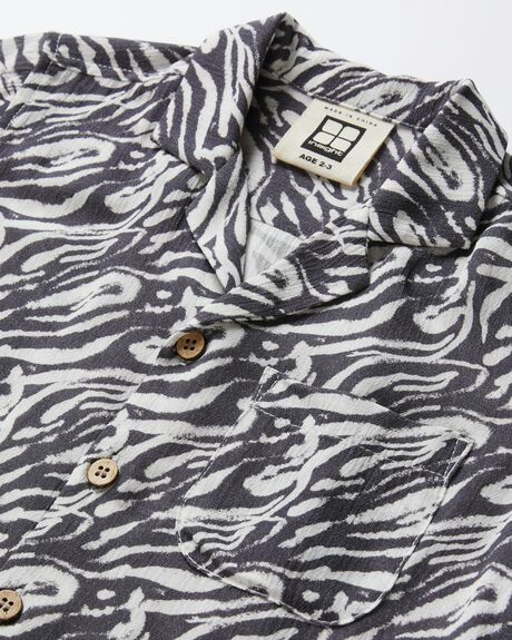 BLACK KIDS BOYS INSIGHT SHIRTS - 1000104858-BLK-2-3