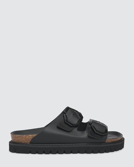 BLACK WOMENS FOOTWEAR GENUINS SANDALS - G104834-36