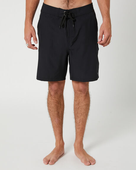BLACK MENS CLOTHING SWELL BOARDSHORTS - SWMS23219BLK