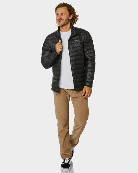 BLACK MENS CLOTHING PATAGONIA JACKETS - 84674BLK