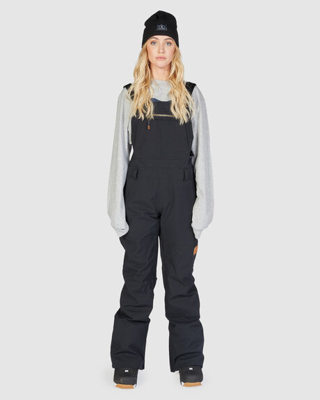 BLACK SNOW WOMENS DC SHOES SNOW PANTS - ADJTP03015-KVJ0