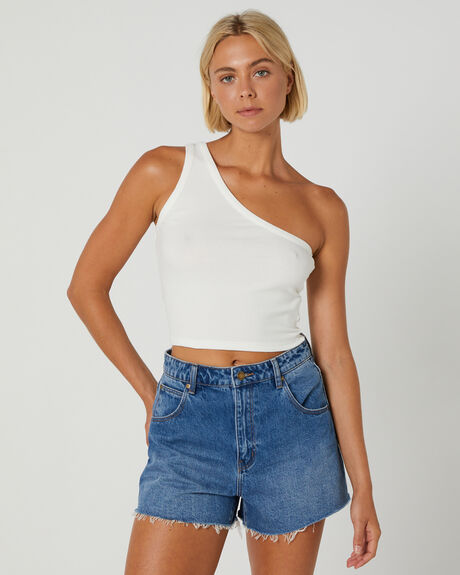 WHITE WOMENS CLOTHING SWELL SINGLETS - S8232272WHT