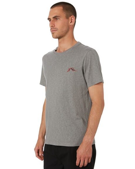 Rusty Deep Dive Mens Tee - Frost Grey | SurfStitch