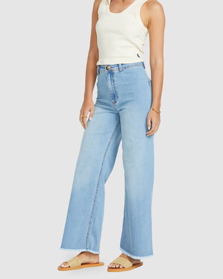 SURF SPRAY WOMENS CLOTHING BILLABONG JEANS - ABJDP00113-BFCW