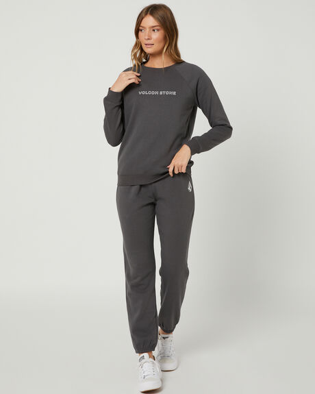 ASPHALT BLACK WOMENS CLOTHING VOLCOM JUMPERS - B4612075ASB