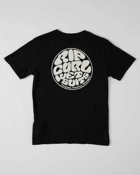 BLACK KIDS BOYS RIP CURL TOPS - KTEST990