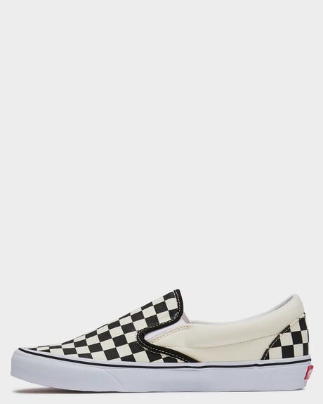 BLACK/WHITE CHECKER MENS FOOTWEAR VANS SNEAKERS - VN-0EYEBWW 