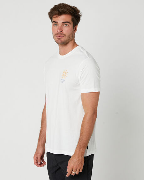 WHITE MENS CLOTHING SWELL T-SHIRTS + SINGLETS - SWMS24187WHT