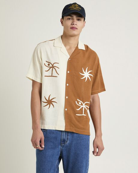 RUST MENS CLOTHING ARVUST SHIRTS - ARMS25264-ORG-S