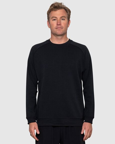 BLACK MENS CLOTHING JS INDUSTRIES JUMPERS - JSHTC1S