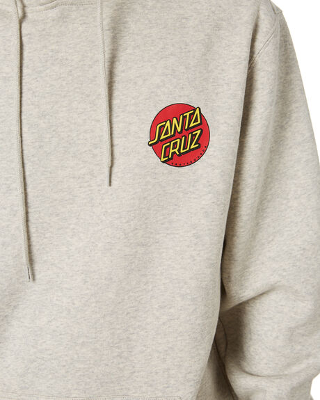 GREY MARLE MENS CLOTHING SANTA CRUZ HOODIES + SWEATS - SC-MFN0847GRYMARLE